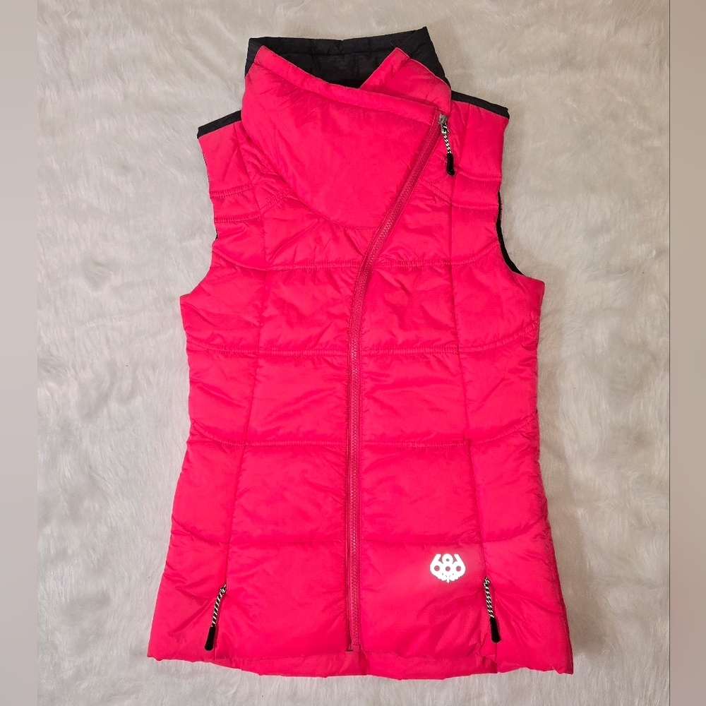 686 Women's GLCR SERENADE INSULATED VEST Freeze Rated Perfect Condition